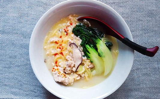 糖質ゼロ麺でさっぱり坦々風