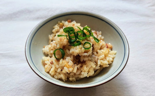 おこわ風あられの炊き込みご飯