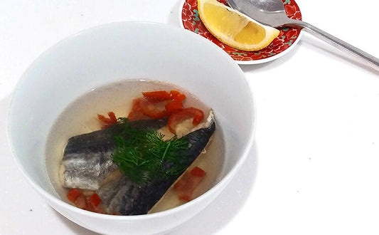 鰆のあらで旨味たっぷりスープ