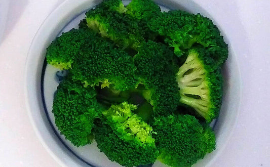 ブロッコリーの無水ゆで