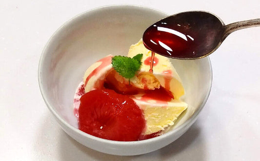 ソルダムのコンポート