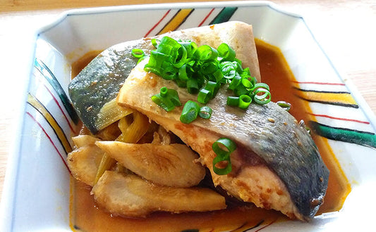 貧血予防にサバのカレー煮