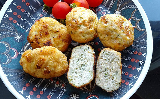 少量でも満腹感が長続き!2種のおから入りチキンナゲット