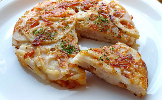 おつまみにも最適なレンコンガレット