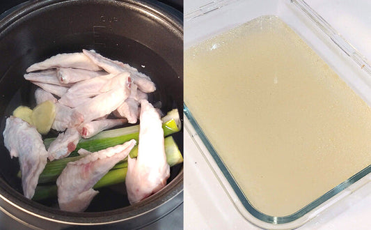 予算はたったの100円! 鶏ガラのスープストック