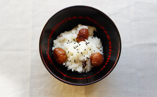 炊いて混ぜるだけの簡単栗おこわ