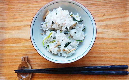 低糖質でも食感が楽しい混ぜご飯