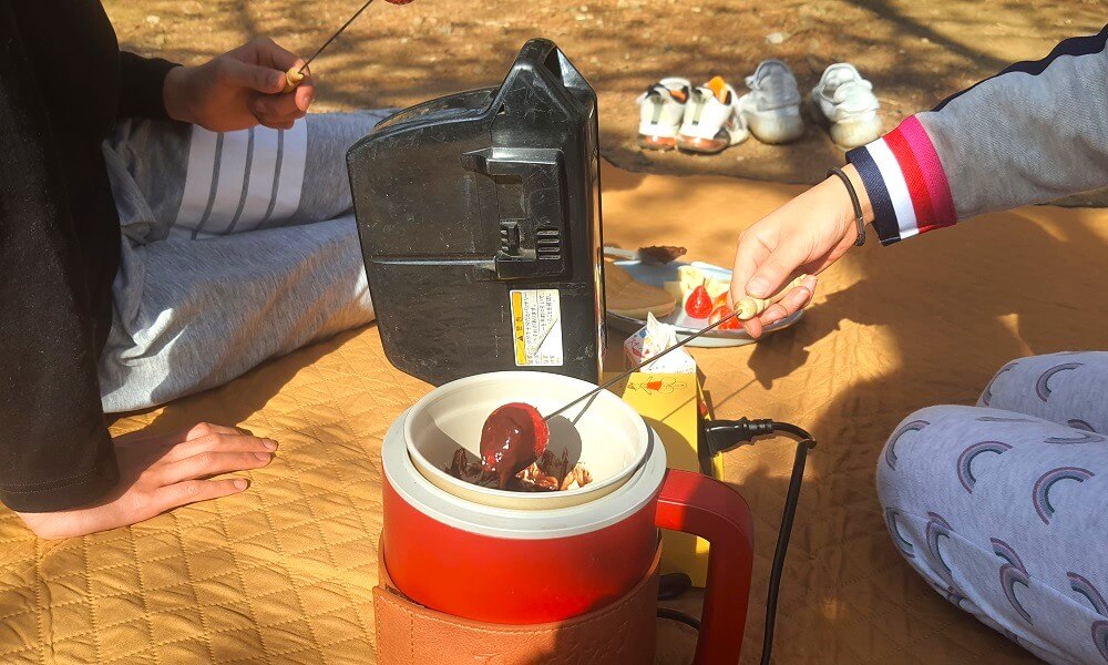 本体重量1㎏の軽量&小型炊飯器だからアウトドアへも持ち出しやすい『ていとうシェフ ちびっこ』。