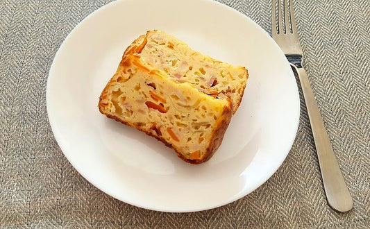 運動後に食べたい！高たんぱくケークサレ