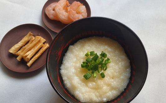 疲れた胃腸に優しい卵粥
