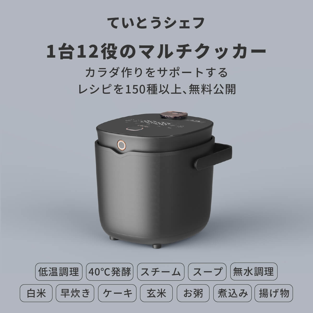 マルチクッカー ていとうシェフ r2250