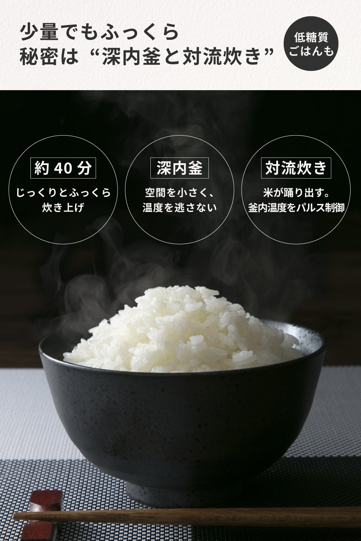 ヘルスケア 炊飯器 ていとうシェフ ちびっこ